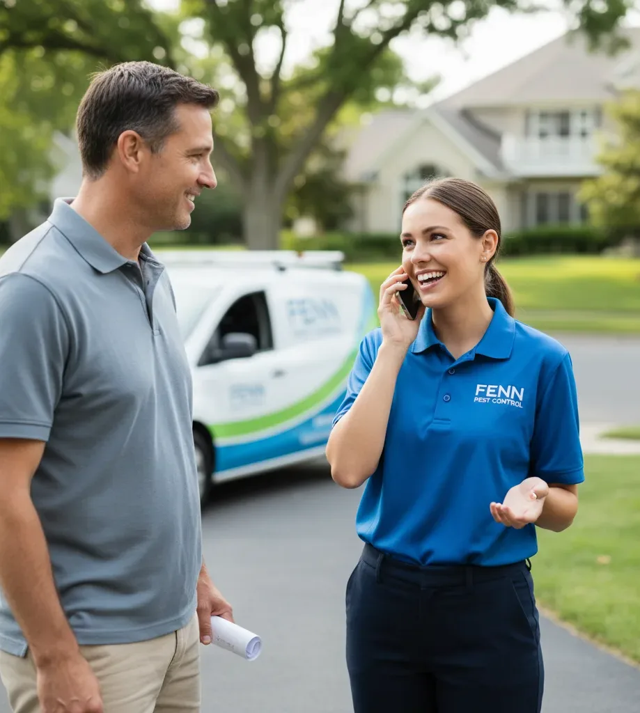 Fenn Pest Control customer support in Effingham